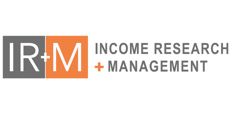 Income Research + Management logo on white background